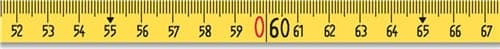 Kapselbandmaß RADIUS Band-B.13mm A mm/cm EG II Ku.gelb Stahlmaßband BMI