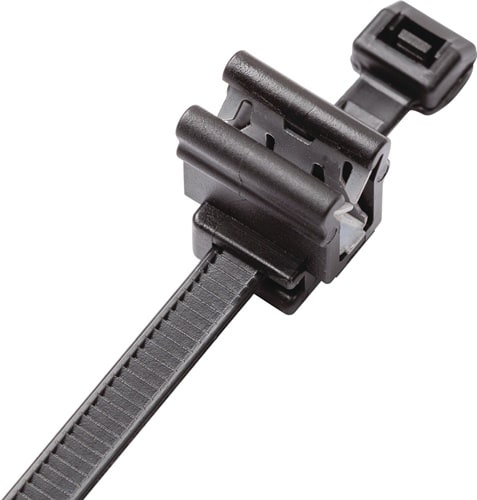 Nordwest Kabelbinder Solar L.360mm B.4,8mm PA 6.6 schwarz
