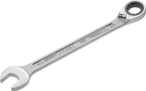 HAZET Maulringratschenschlüssel 606 SW 30mm L.402,5mm umschaltbar,Rings.15Grad HAZET