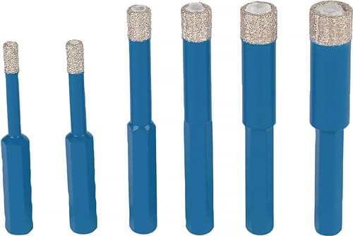 TYROLIT Fliesenbohrset DDT HEX 6-tlg.D.5,6,8,10,12,14mm Schaft HEX TYROLIT