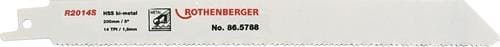 ROTHENBERGER Säbelsägeblatt R2014S L.200mm B.20mm 1,8mm 5 St./Karte ROTHENBERGER