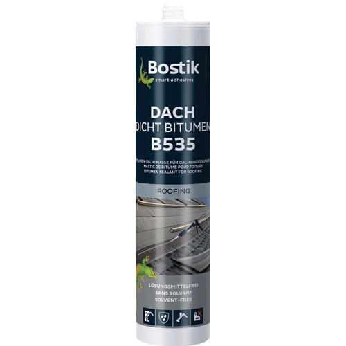 BOSTIK Bitumen-Dachdichtstoff B535 schwarz 300ml Kartusche BOSTIK