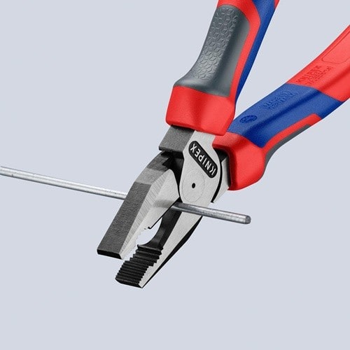KNIPEX Kraftkombizange L.180mm pol.Comfort-Griff KNIPEX