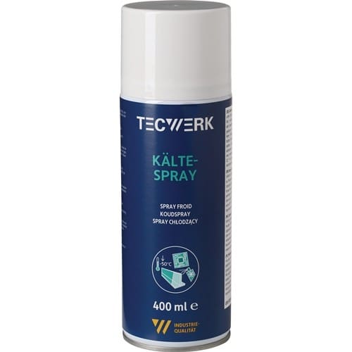 Kältespray 400ml farblos b.zu -50GradC Spraydose TECWERK