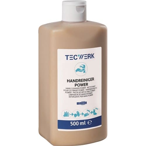 TECWERK Handreiniger Power 500ml seifenfrei,lösemittelfrei,parfümiert TECWERK
