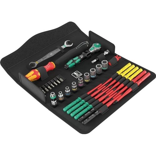WERA Werkzeugset KK W1 35-tlg.Wartung Klapptasche WERA