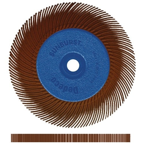 TYROLIT Radialbürste SUNBURST Ø152xB12,7x25,4mm 36 Alox/Korund TYROLIT