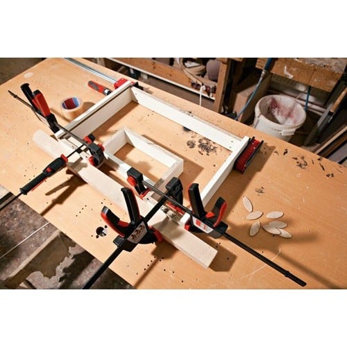 BESSEY Einhandzwinge EZS Spann-W.900mm A.80mm Spreiz-W.170-1110mm BESSEY