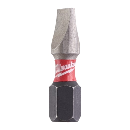 MILWAUKEE SL 1,2 x 6,5 / 25 mm Schrauberbit SHOCKWAVE