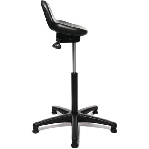 TOPSTAR Stehhilfe Integralschaum Sitz-H.550-810mm STA schwarz TOPSTAR