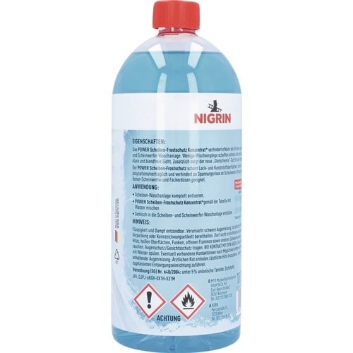 NIGRIN Scheiben-Frostschutz POWER Konzentrat 1l Flasche NIGRIN