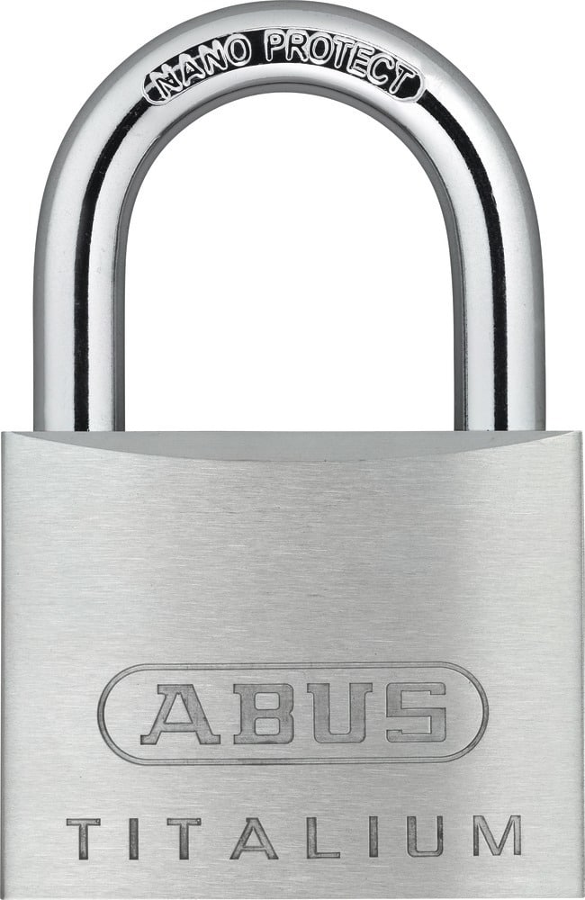 ABUS Zylindervorhangschloss Titalium 64, TITALIUM™-Spezialaluminium