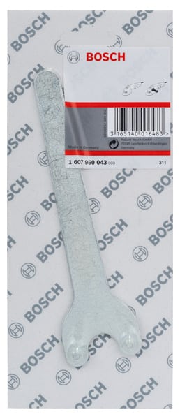 BOSCH Zweilochschlüssel gerade, zum Spannen aller Scheiben auf Winkelschleifer