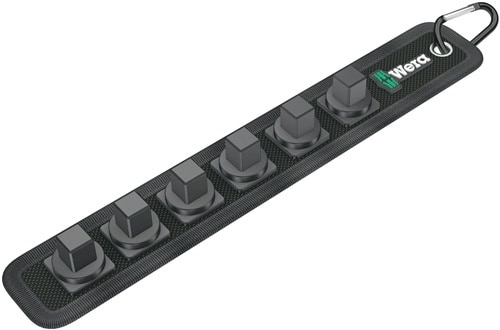 WERA Textilgurt Belt C 6teilig L275xB45mm m.Klettstreifen f.1/2Zoll Nüsse Wera