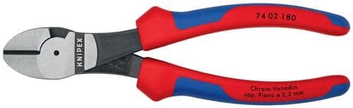 KNIPEX Kraftseitenschneider L.180mm pol.Form 0 Comfort-Griff KNIPEX