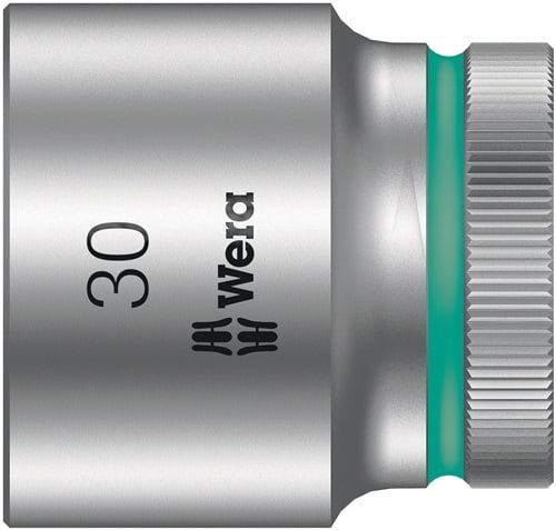 WERA Steckschlüsseleinsatz 8790 HMC Außen-6-kant 1/2 Zoll a6-KT.SW 30mm L.42mm WERA
