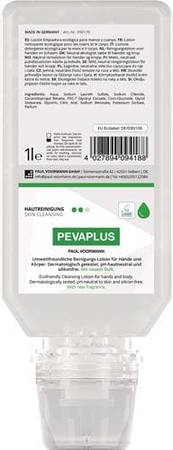 PAUL VOORMANN Handreinigung PEVAPLUS 1l silikonfrei,pH-neutral Softflasche PAUL VOORMANN