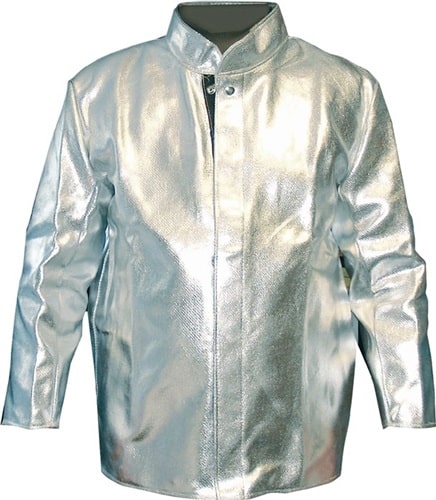Hitzeschutzjacke silber 1 Stück JUTEC