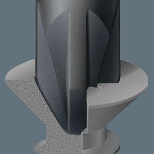 Schraubendreher 3251 Gr.T 20 Klingen-L.100mm VDE isol.slim Fix WIHA