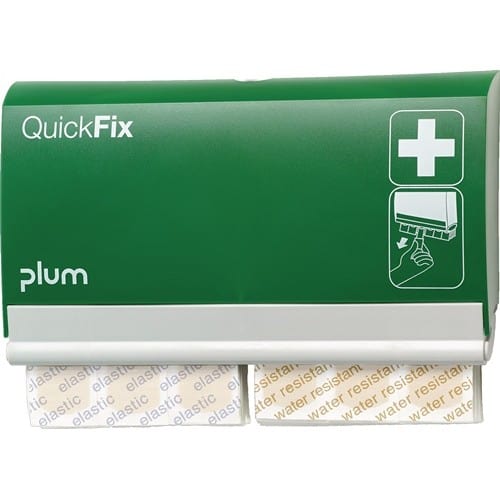 PLUM Pflasterspender QuickFix Elastic and water resistant B230xH135xT32ca.mm grün
