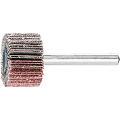 PFERD TOOLS Fächerschleifer Ø25xH15mm K.120 Korund Schaft-D.6mm PFERD