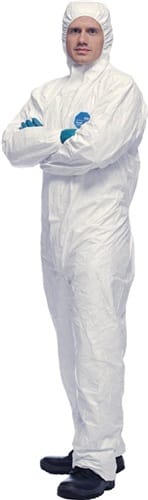 Einwegoverall Tyvek® 500 Xpert weiß PSA-Kategorie III TYVEK