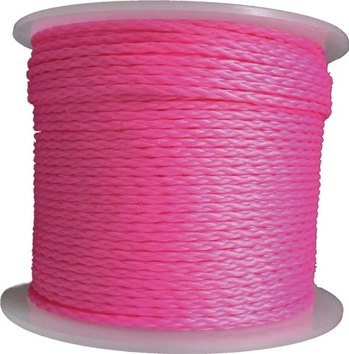 Pflastererschnur L.100m D.2mm 60kg PP pink,fluoresz.