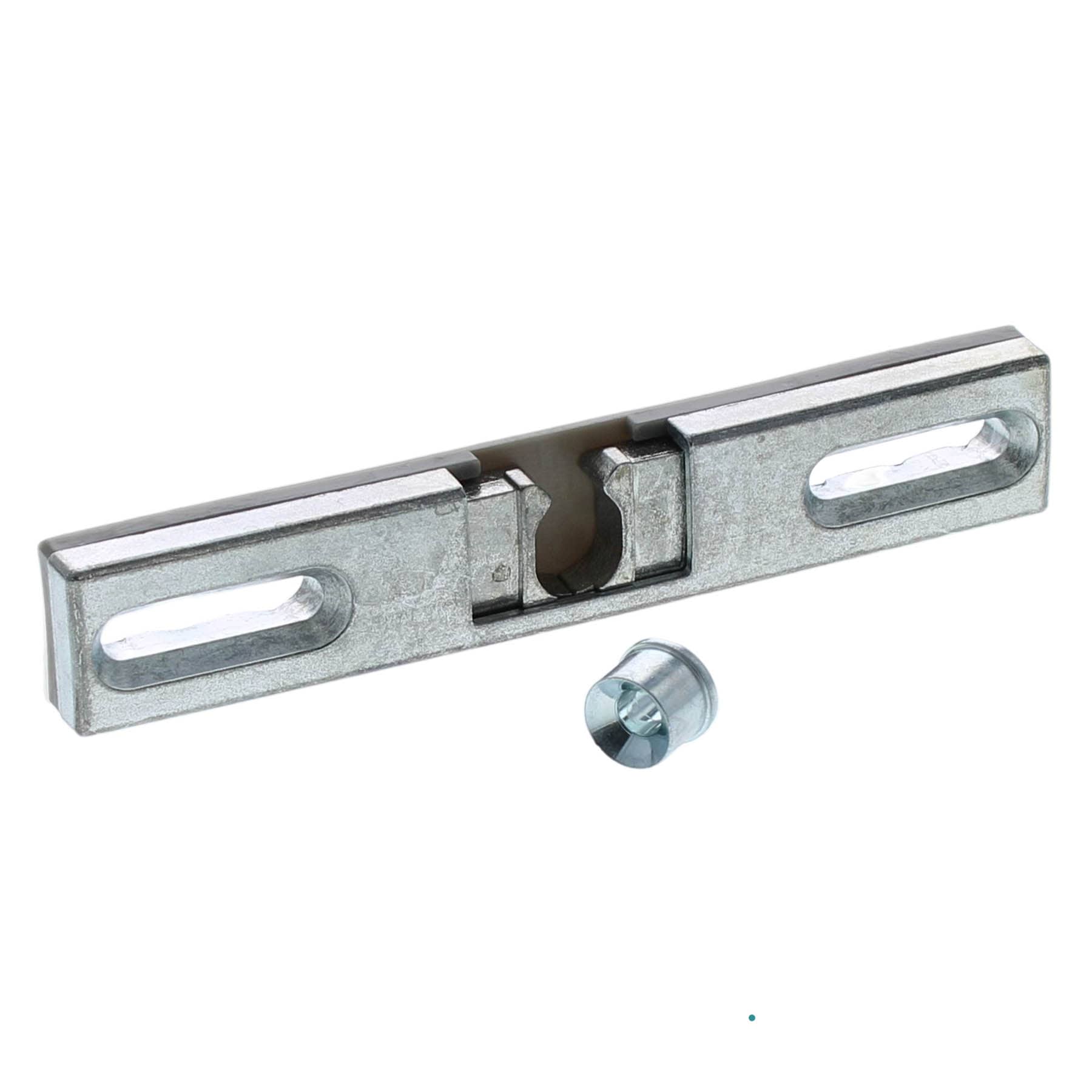 FEPS Catch universal Balkontürschnäpper FE-BK001 inkl. Hülse siber