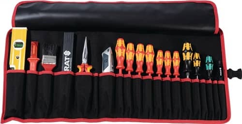 PARAT Werkzeugrolltasche Nylon schwarz/rot PARAT