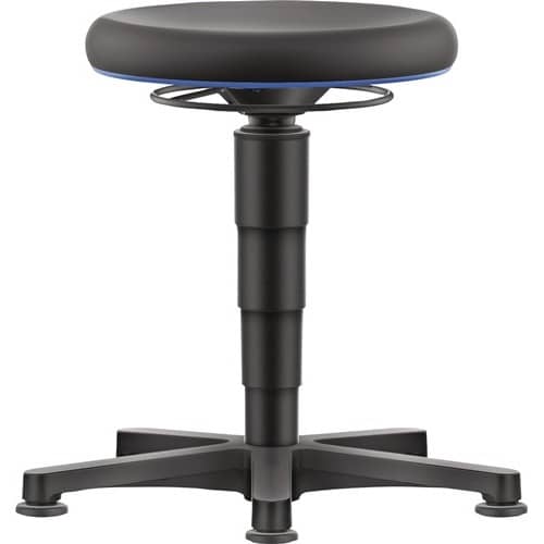 BIMOS Drehhocker Bodengleiter Integralschaum Integralschaum schwarz