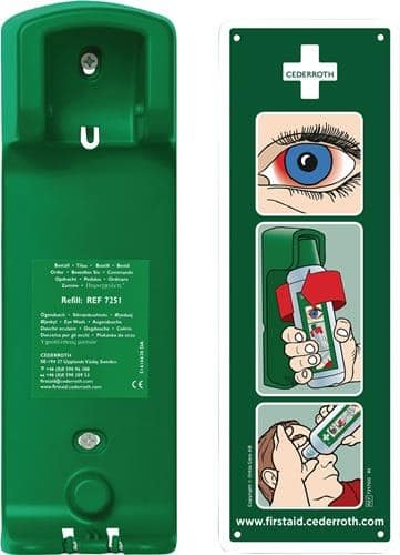 CEDERROTH Wandhalterung f.Augendusche 40 00 386 481
