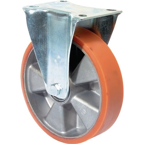 BS ROLLEN Bockrolle 150mm 550kg Guß-PUR 138x110mm Alu.BS ROLLEN