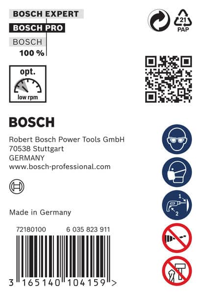 BOSCH Schalungs- und Installationsbohrer, SDS plus, 30 x 600 mm