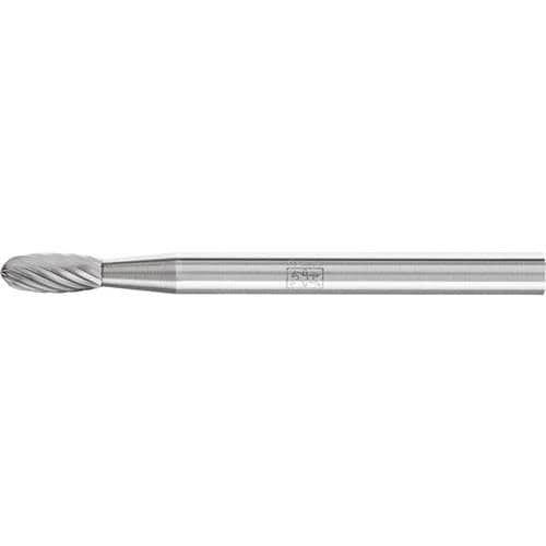 PFERD TOOLS Kleinfrässtift Form O TRE D.3mm Kopf-L.7mm Schaft-D.3mm HM Verz.5 PFERD
