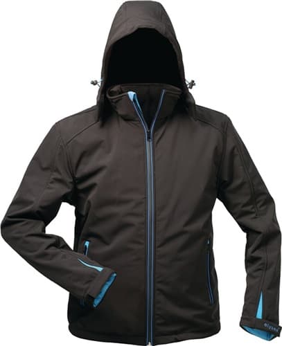 ELYSEE Wintersoftshelljacke Uranos Gr.M schwarz/blau ELYSEE