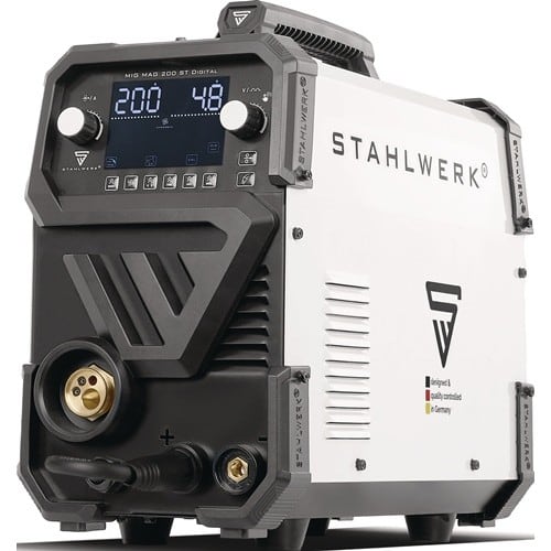 STAHLWERK MIG/MAG-Schweißanlage MIG MAG 200 ST Digital m.Zub.20-200 A gasg.STAHLWERK
