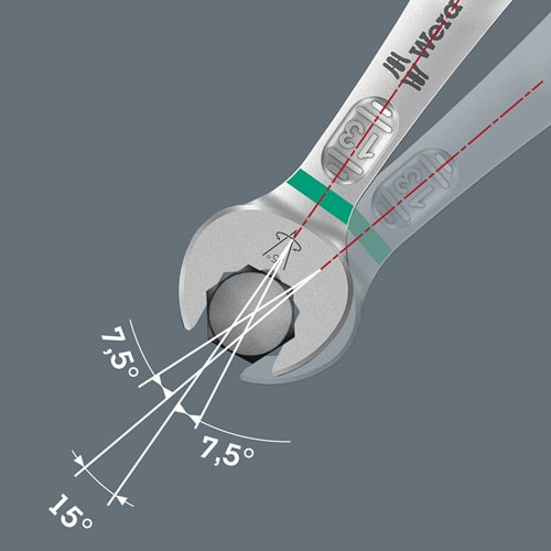 WERA Doppelmaulschlüssel Joker 6005 12x13mm L.166mm WERA
