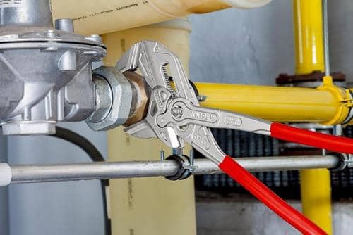 KNIPEX Zangenschlüssel L.400mm Spann-W.85mm verchr.Ku.-Überzug KNIPEX