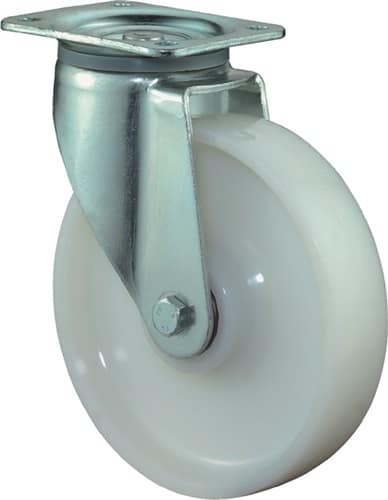 Schwerlast-Lenkrolle Kunststoff Platte L135xB110 mm BS ROLLEN