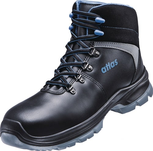 ATLAS Sicherheitsstiefel SL 845 XP ESD Gr.44 W.13 black/royal blue S3 SRC EN20345
