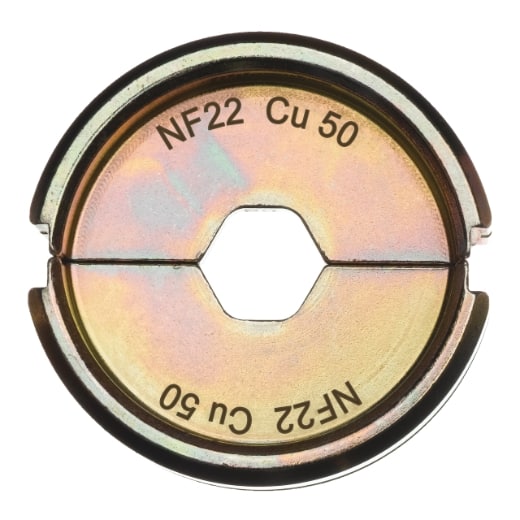 MILWAUKEE NF22 Cu 50 für Cu Presseinsatz für hydraulisches Akku-Presswerkzeug