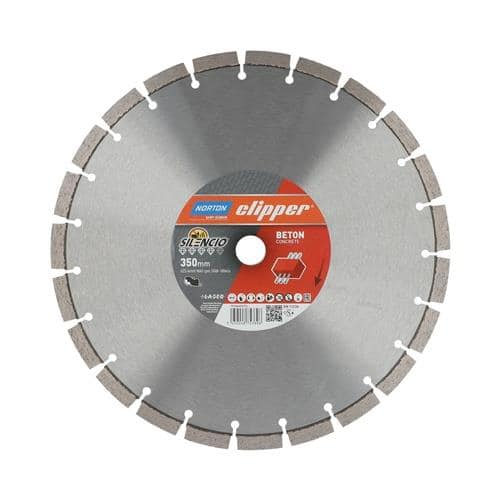 Diamanttrennscheibe Pro Beton Silencio Segmenthöhe 12 mm NORTON CLIPPER