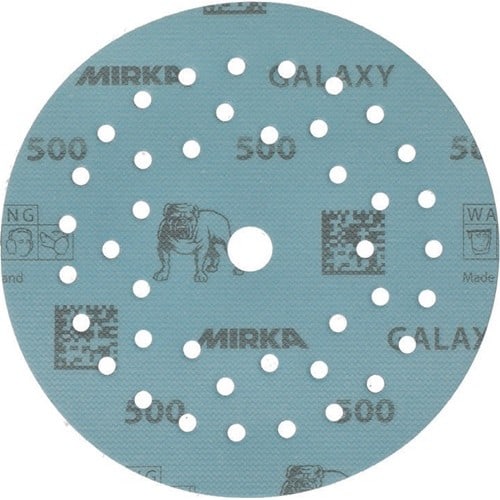 MIRKA Haftschleifscheibe GALAXY Grip Multifit 125mm K.500 f.HO/Metall/Lack/Ku.