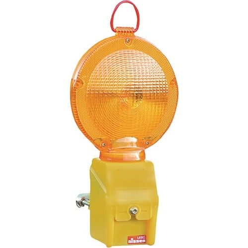 NISSEN Baustellenwarnleuchte MonoLight LED gelb Leuchtenkopf drehb.NISSEN