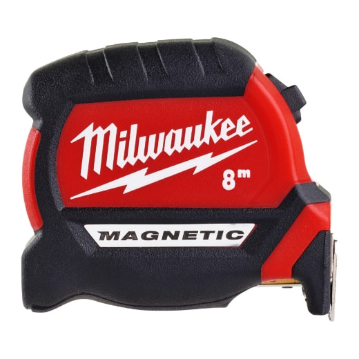 MILWAUKEE magnetisch, 27 mm breites Band Premium-Bandmaß 8 m
