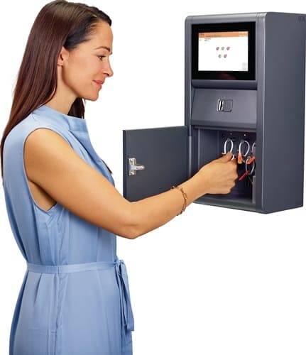 Schlüsseltresor V-Touch-Pro H472xB250xT173mm Drehriegelschl.