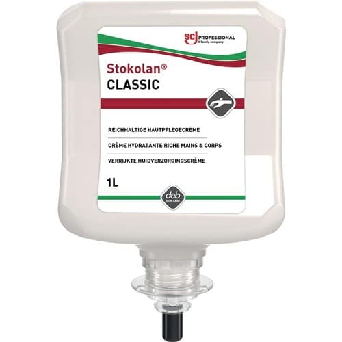 SC JOHNSON PROFESSIONAL Hautpflegecreme Stokolan® Classic 1l leicht parfümiert Kartusche