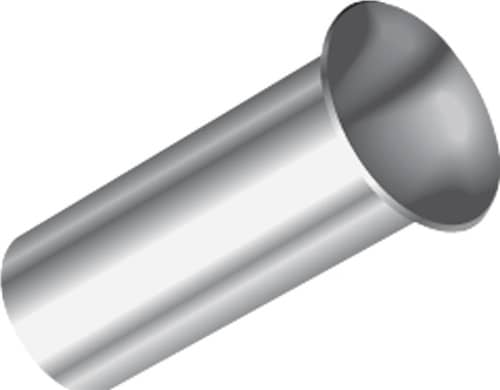 Aderendhülsenzange Gesamtlänge 180 mm 0,25 - 16,0 (AWG 23 - 5) mm² poliert KNIPEX