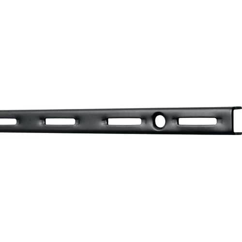 ALFER ELEMENT SYSTEM Wandsch.L.1500mm schwarz ma STA einreihige Lochung ALFER ALUMINIUM