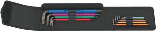 WERA Winkelschraubendrehersatz 950/9 Hex-Plus Multicolour Imperial 1 9-tlg.zöllig